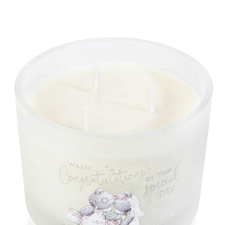 Me to You Tatty Teddy 3-Wick Congratulations Candle