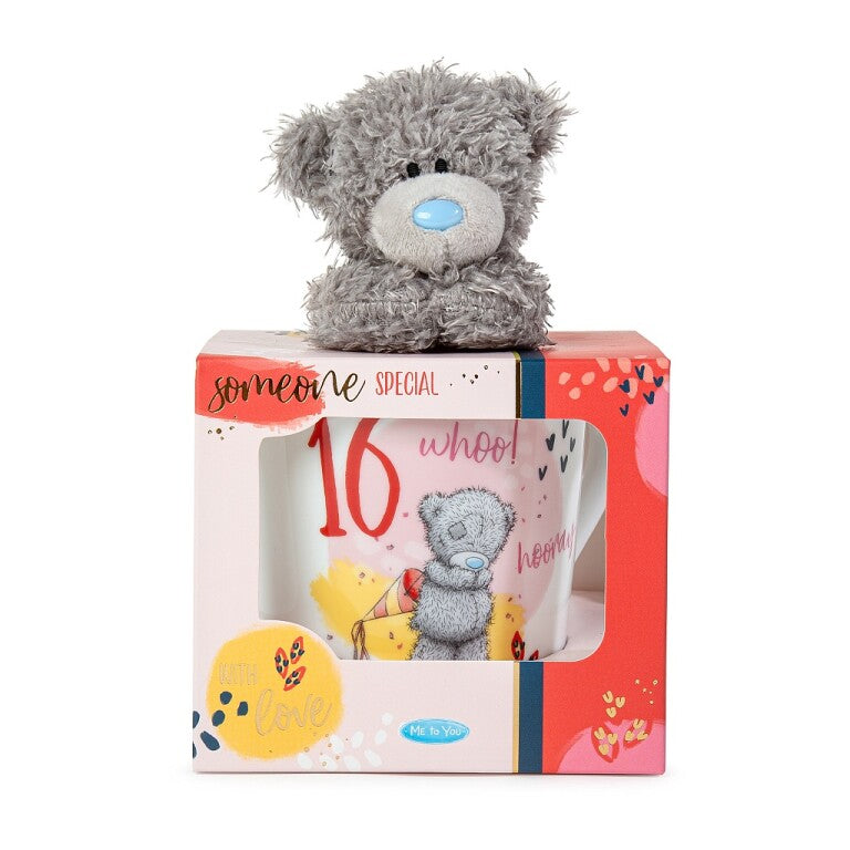 Me to You Tatty Teddy 16th Birthday Mug and Plush Gift Set