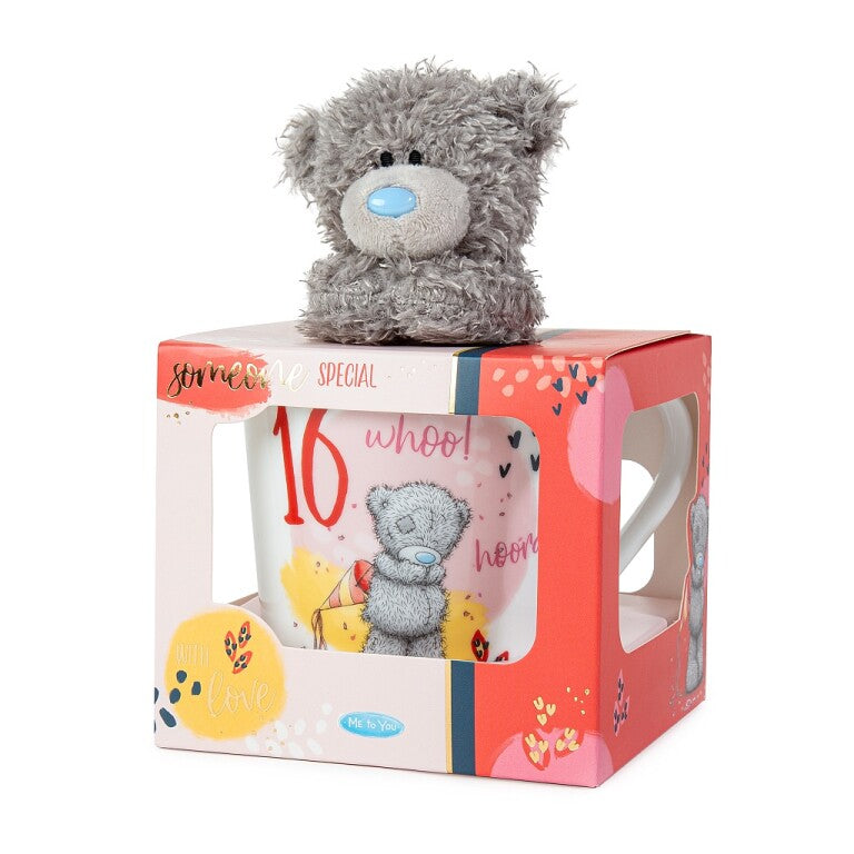 Me to You Tatty Teddy 16th Birthday Mug and Plush Gift Set