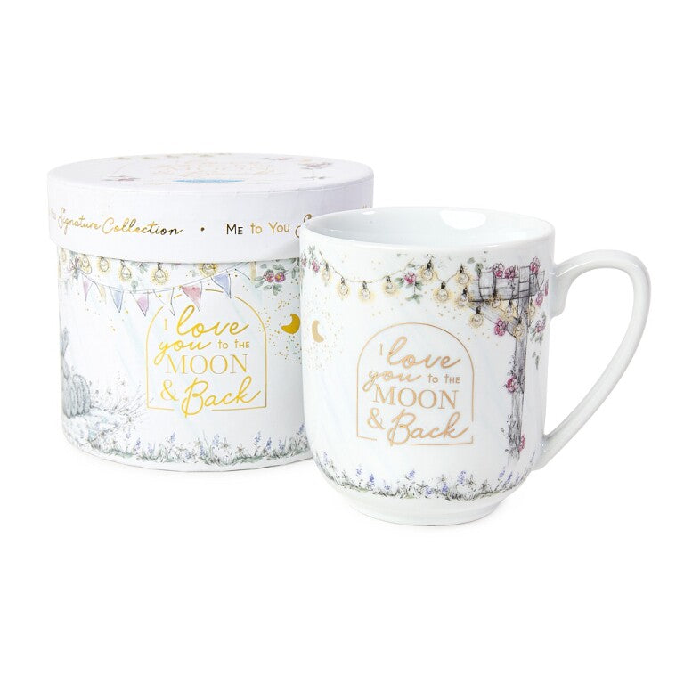 Me to You Tatty Teddy 'Moon and Back' Mug in a Gift Box - Official Signature Collection