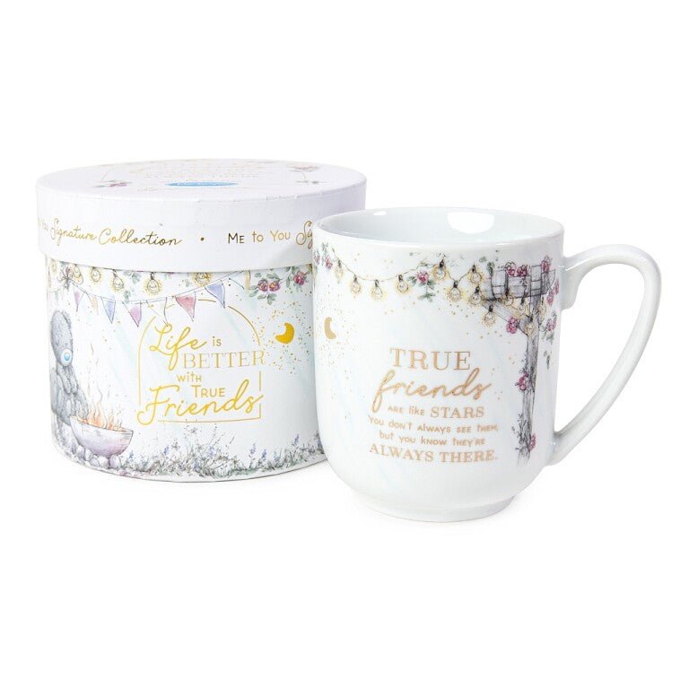 Me to You Tatty Teddy 'Good Friends' Mug in a Gift Box - Official Signature Collection