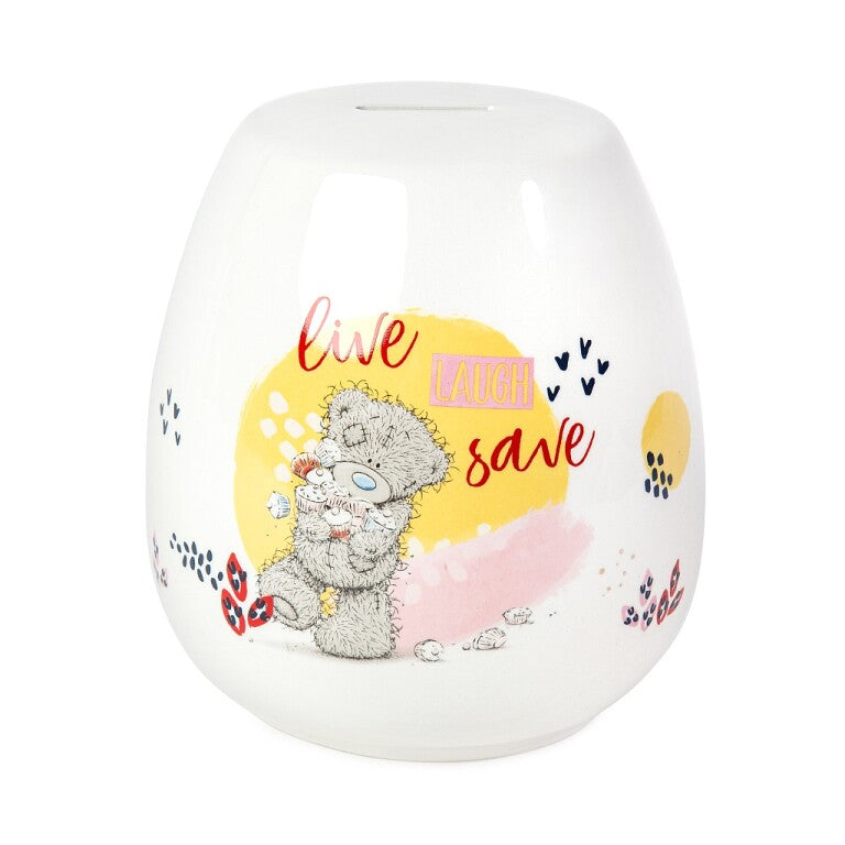 Me to You Tatty Teddy 'Live, Laugh' Save' Money Box