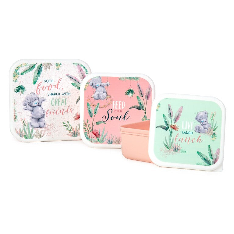 Me to You Tatty Teddy Set of 3 lunch boxes - Official Collection