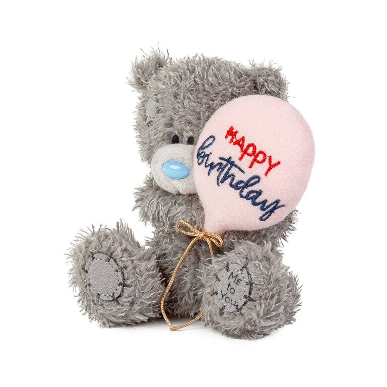 Me to You Tatty Teddy 10cm Happy Birthday Bear Holding Balloon
