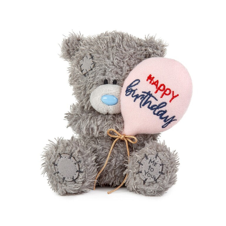 Me to You Tatty Teddy 10cm Happy Birthday Bear Holding Balloon