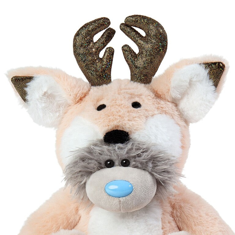 Me to You Tatty Teddy Bear Wearing Reindeer Costume in a Gift Box