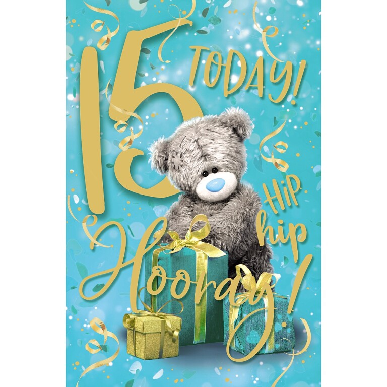 e To You ASS93005 - Biglietto di auguri con scritta Orso, Tatty Teddy e To You ASS93005 - Biglietto di auguri con scritta Orso, Tatty Teddy