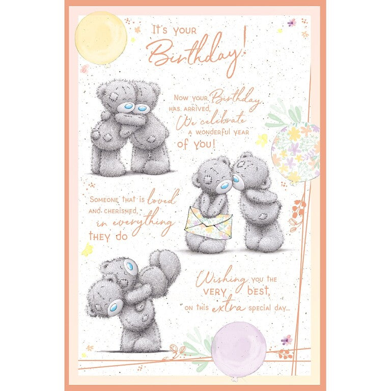 Me to You Tatty Teddy 'Wonderful You' Birthday Card