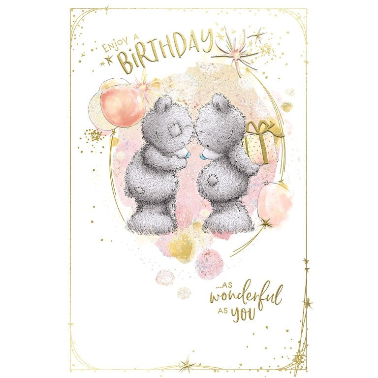 Me to You Tatty Teddy 'Wonderful as You' Birthday Card