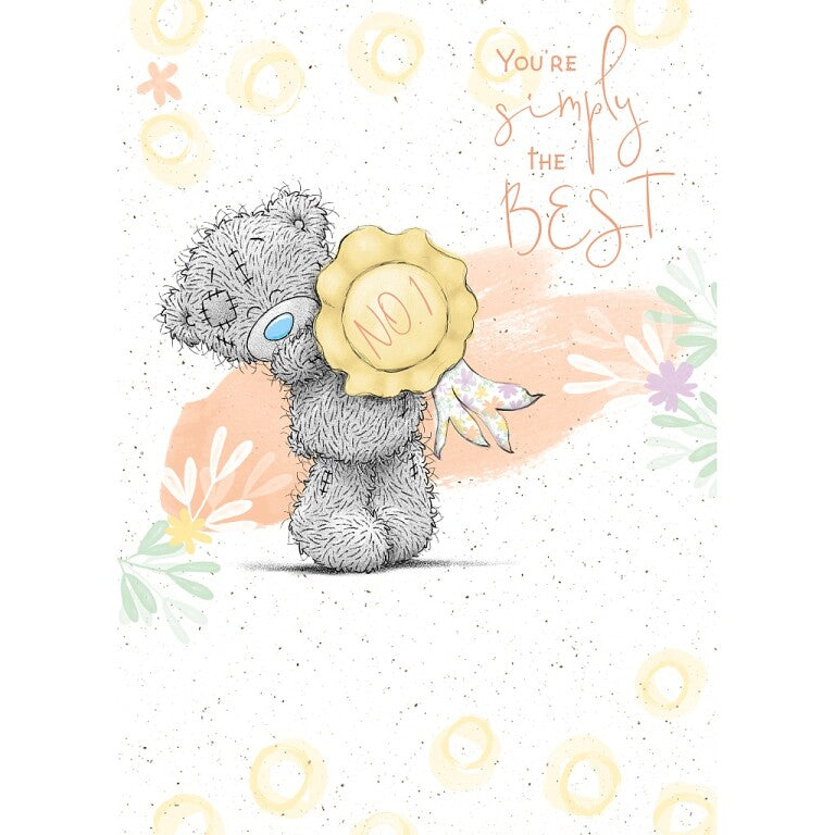 Me To You Tatty Teddy Thank You Bear With Flower - View #5