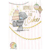 Me to You Birthday Card Tatty Teddy Carrying A Cake