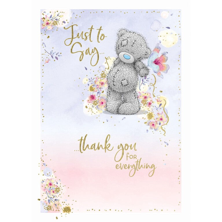 Me to You Just to Say Thank you Card