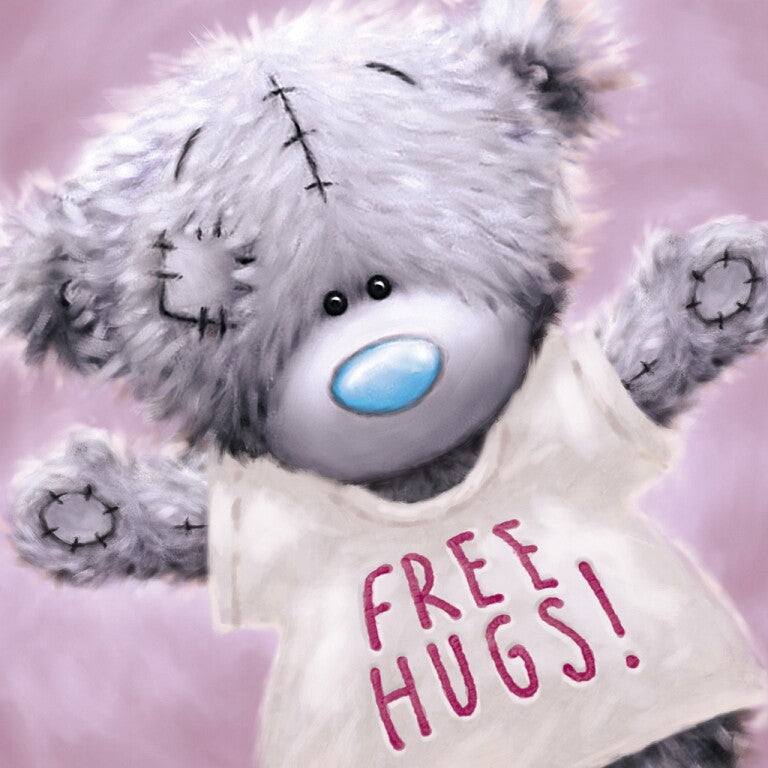 Me to You Tatty Teddy 'Free Hugs' Blank Card