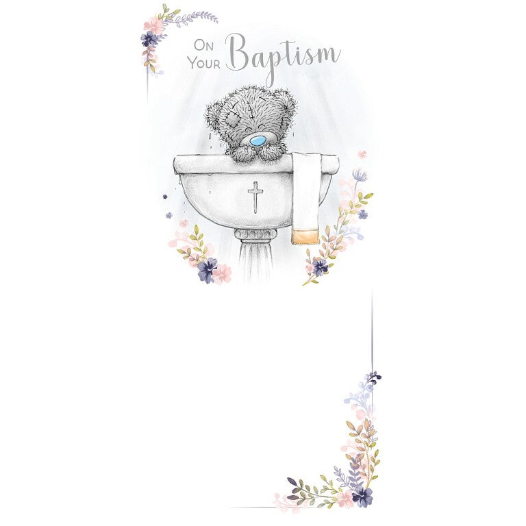 Me to You Tatty Teddy 'On Your Baptism' Christening Card