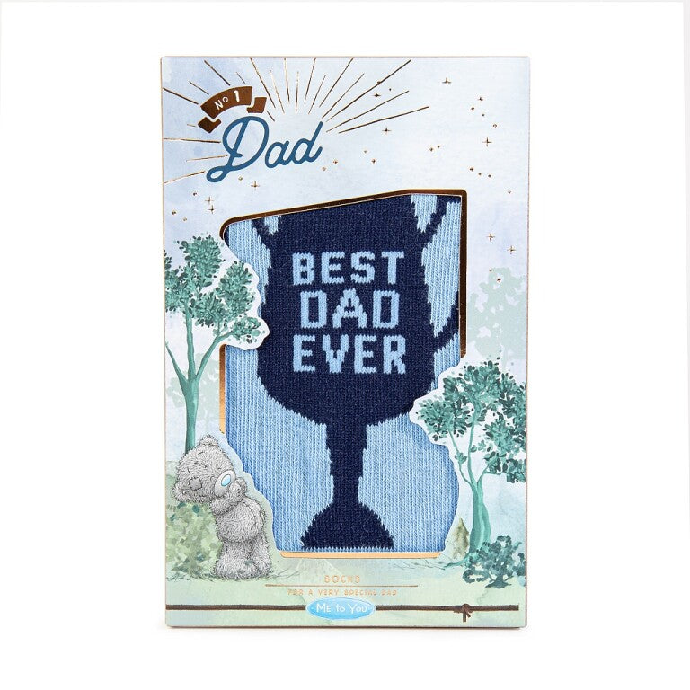 Tatty Teddy Father's Day 'Best Dad Ever' socks