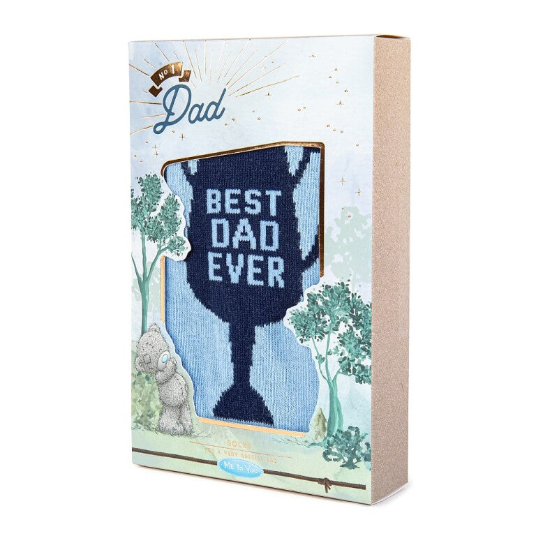 Tatty Teddy Father's Day 'Best Dad Ever' socks