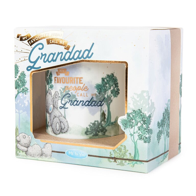Tatty Teddy Father's Day 'My Favourite People Call Me Grandad' Mug
