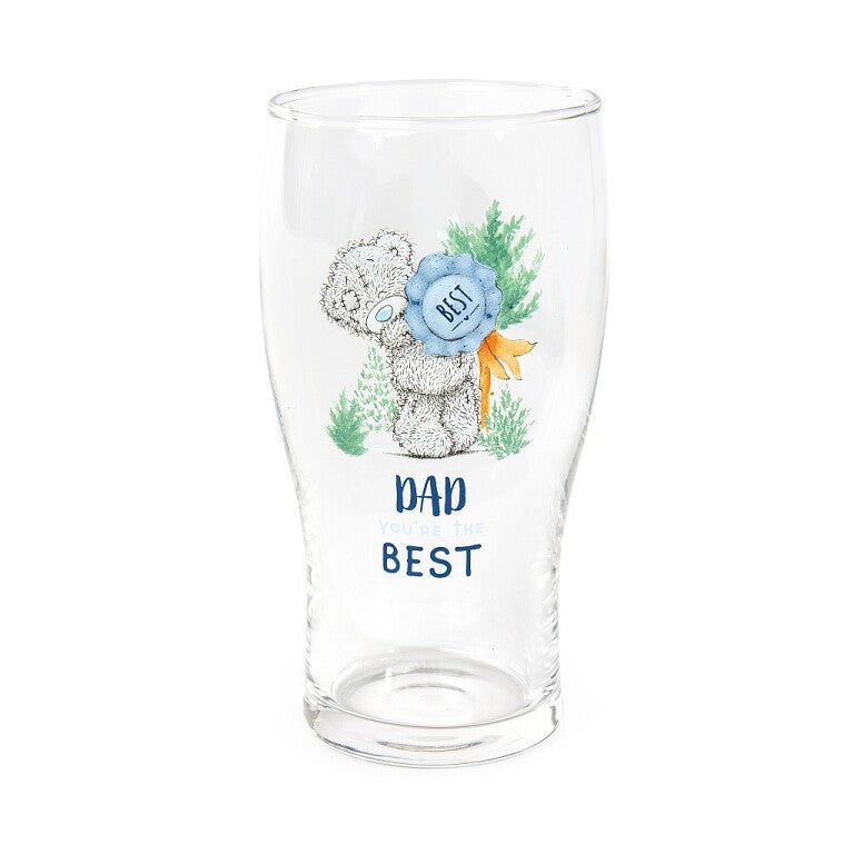 Me to You Father's Day 'Dad You're the Best' beer glass and socks gift set