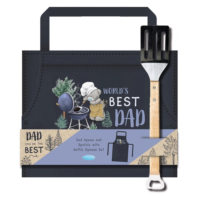 Me to You Father's Day Apron And BBQ Gift Set