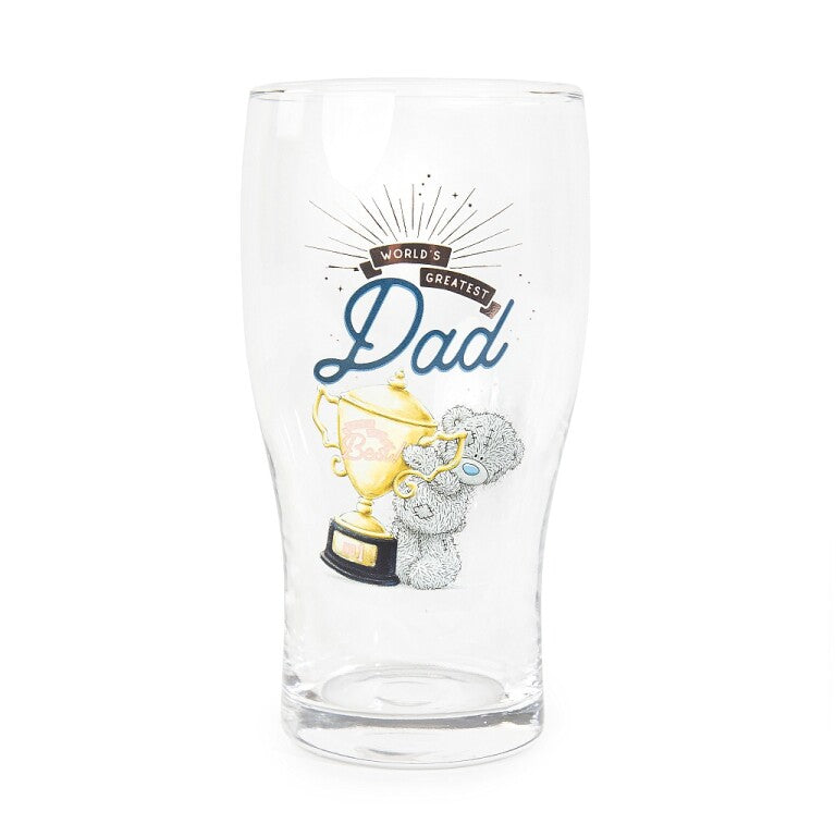 Tatty Teddy Father's Day Beer Glass & Coaster Gift Set