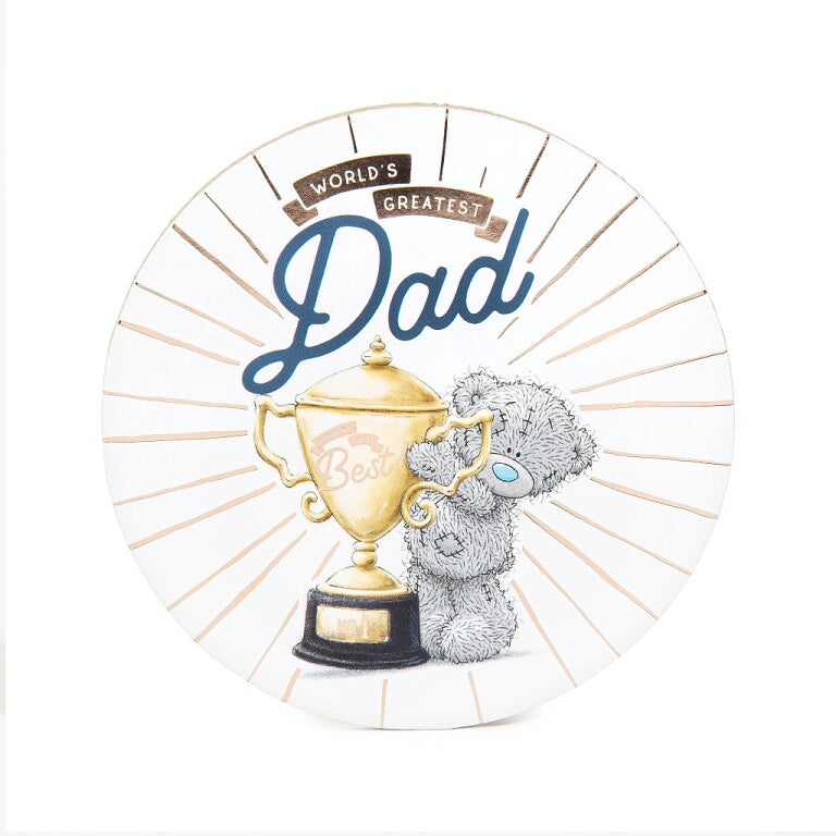 Tatty Teddy Father's Day Beer Glass & Coaster Gift Set