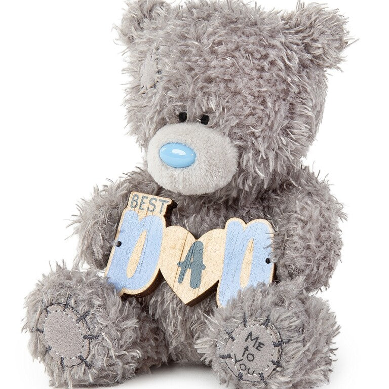 Me to You Tatty Teddy holding 'Best Dad' banner