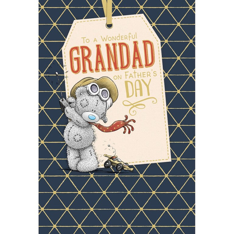 Me to You Tatty Teddy Father's Day Card 'Wonderful Grandad'