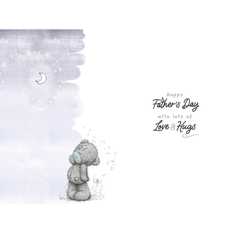 Me to You Tatty Teddy 'Moon And Back' Father's Day Card 6x9