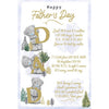 Me to You Father's Day Card Tatty Teddy with Dad Letters 6x9in