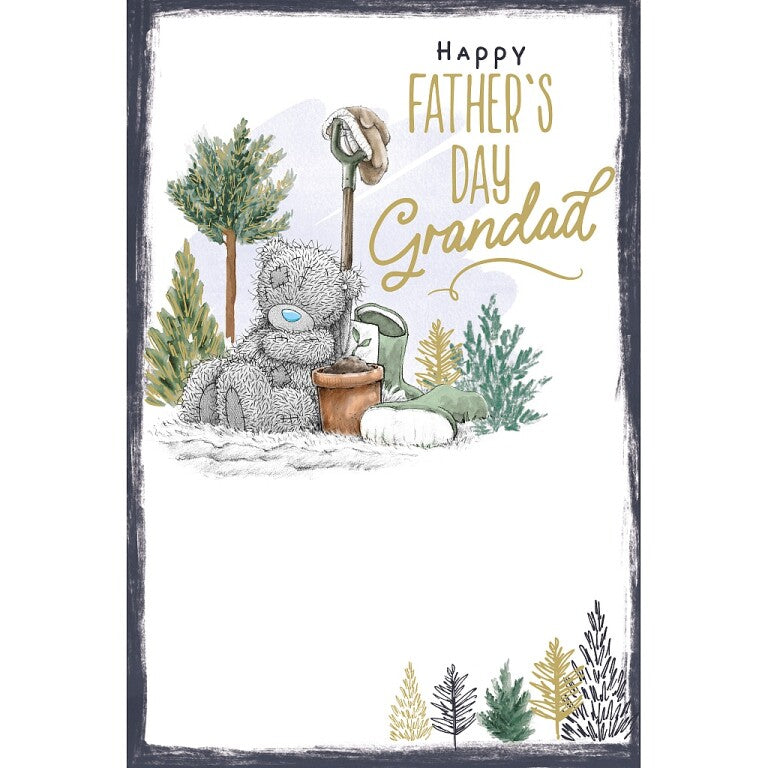 Personalised Grandad Birthday Card With Poem - Cute Baby Panda - View #2