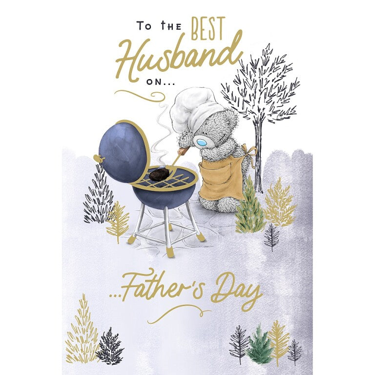 Me to You Tatty Teddy 'Best Husband' Father's Day Card 6x9in