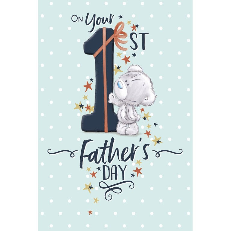 Me to You Tiny Tatty Teddy Father's Day Card 'On Your 1st Father's Day'