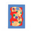 Fun Birthday Card For Boy's 3rd Birthday, Birthday Card With Die-cut Detail And Neon Colours - Doodle Greeting Card by Hotchpotch London Size 5 x 7 inches