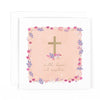 Hotchpotch Easter Card, Floral Design With Cross