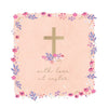 Hotchpotch Easter Card, Floral Design With Cross