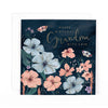 Luxury Birthday Card For Grandma With Satin Gold Foil Lettering And Stunning Artwork - Madeleine Collection by Hotchpotch London Size 6 x 6 inches