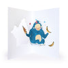 Cute 'Cheeky Monkey' Pop-Up Birthday Card For Nephew - Playground Collection By Hotchpotch London Size 5 x 7 inches