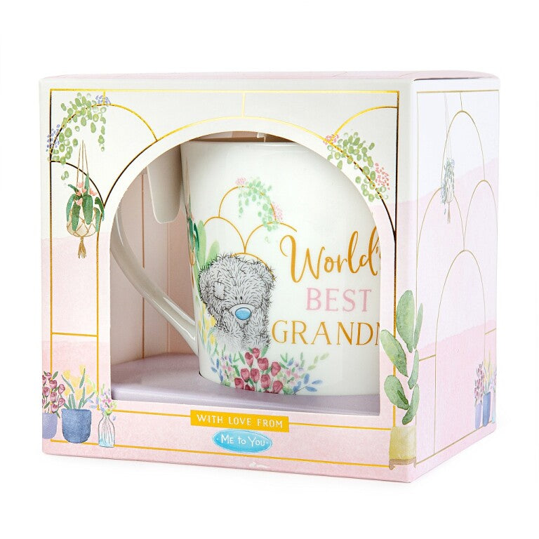 Me to You Tatty Teddy 'World's Best Grandma' Boxed Ceramic Mug - Official Mother's Day Collection