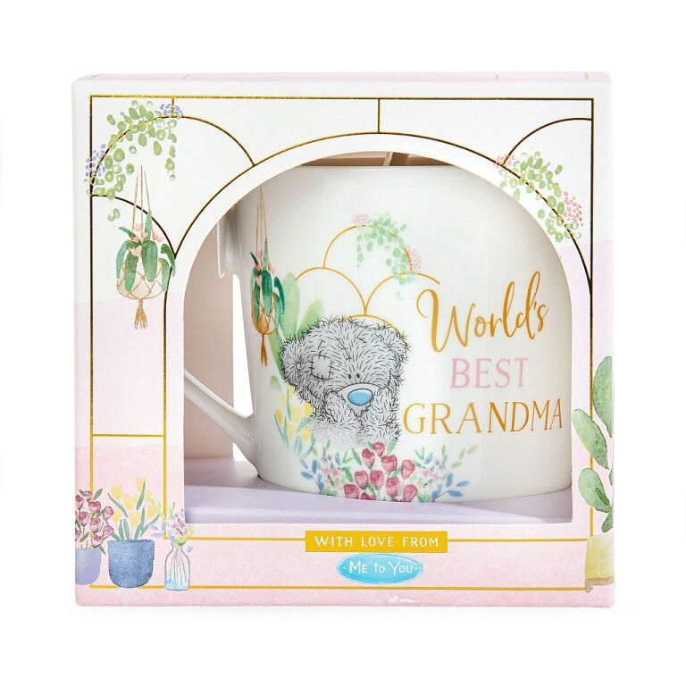 Me to You Tatty Teddy 'World's Best Grandma' Boxed Ceramic Mug - Official Mother's Day Collection