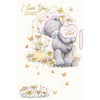 Me to You Tatty Teddy Hand Made Mother's Day Card With Spinning Wheel 6 x 9