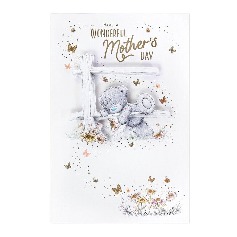 Me to You Tatty Teddy Luxury Handmade Mother's Day Card 6 x 9