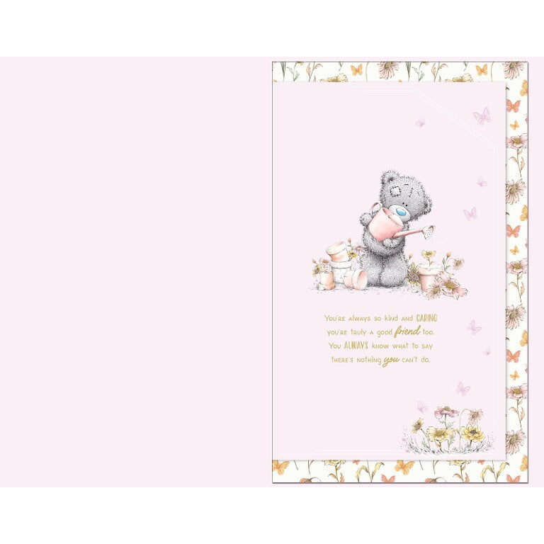 Me to You Tatty Teddy Luxury Hand Made Mother's Day Card 7 x 11 inches - Official Collection