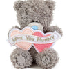Me to You Tatty Teddy 'Love You Mummy' Plush Bear 10cm High - Official Mother's Day Collection