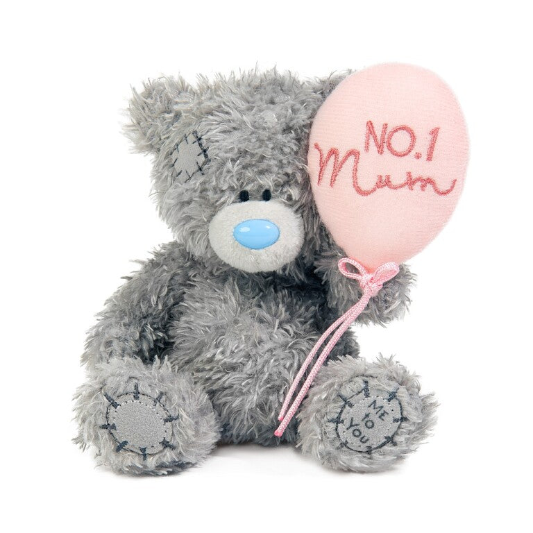 Me to You Tatty Teddy Bear Holding 'No.1 Mum' Balloon