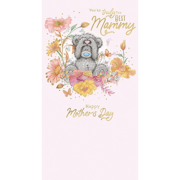 Me to You Tatty Teddy 'Best Mammy' Mother's Day Card 5 x 9