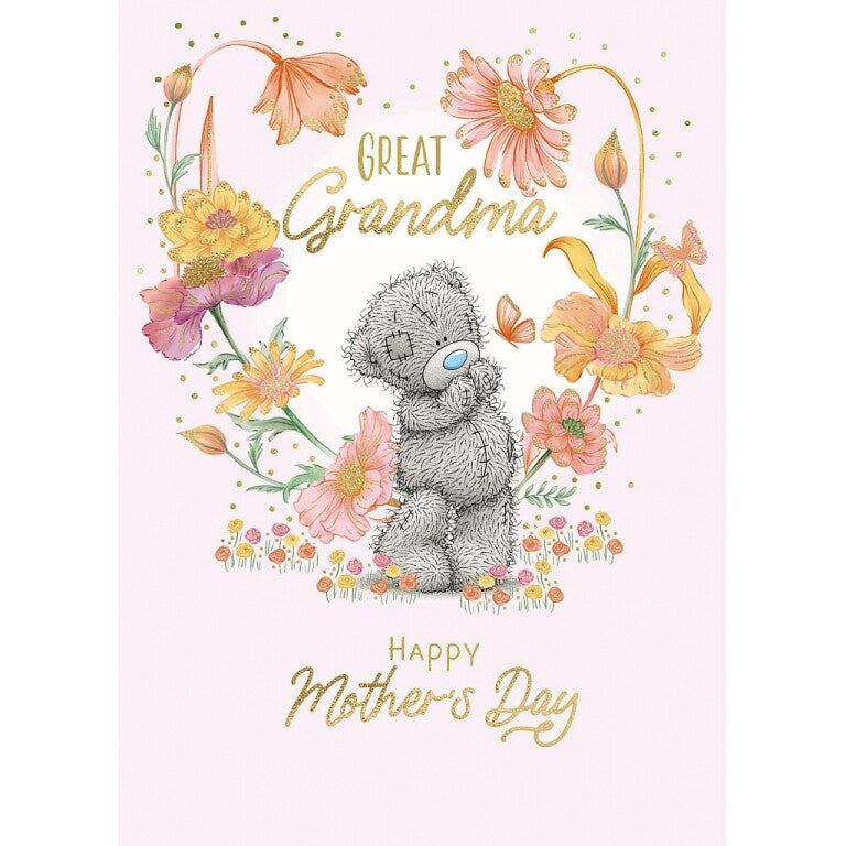 Me to You Tatty Teddy Mother's Day Card For Great Grandma 5 x 7