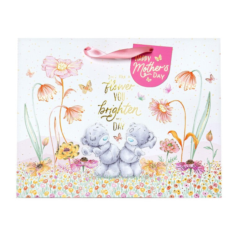 Me to You Tatty Teddy 'Just Like a Flower' Mother's Day Large Gift Bag