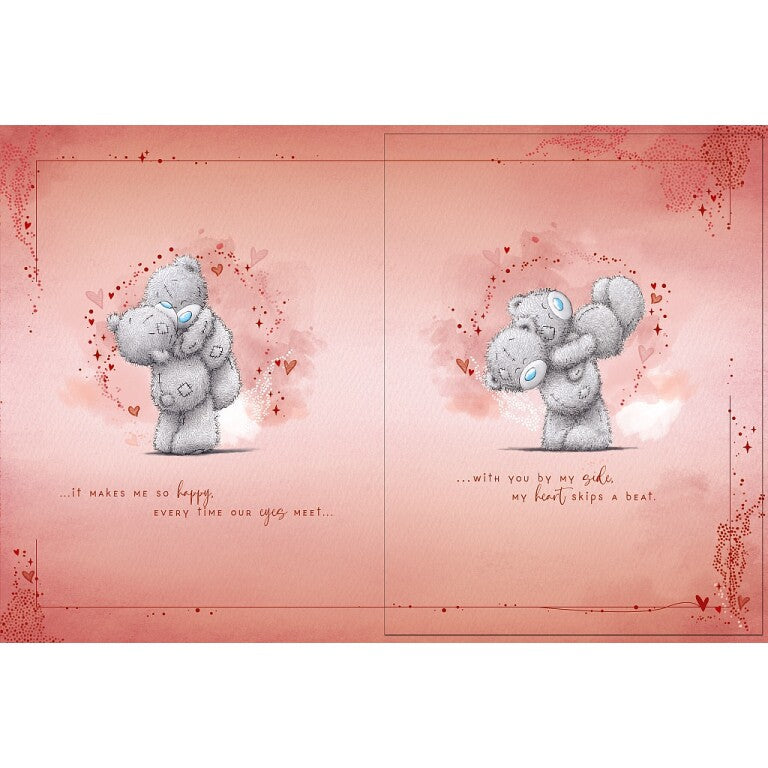 Me to You Tatty Teddy Luxury Boxed Handmade Valentine's Day Card 'To my Beautiful Girlfriend'