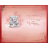 Me to You Tatty Teddy Luxury Hand Made Valentine's Day Card 'For my Lovely Fiancee' 7 x 11