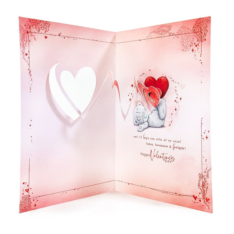 Me to You Tatty Teddy Valentine's Day Pop-Up Card To My Gorgeous Husband 6 x 9